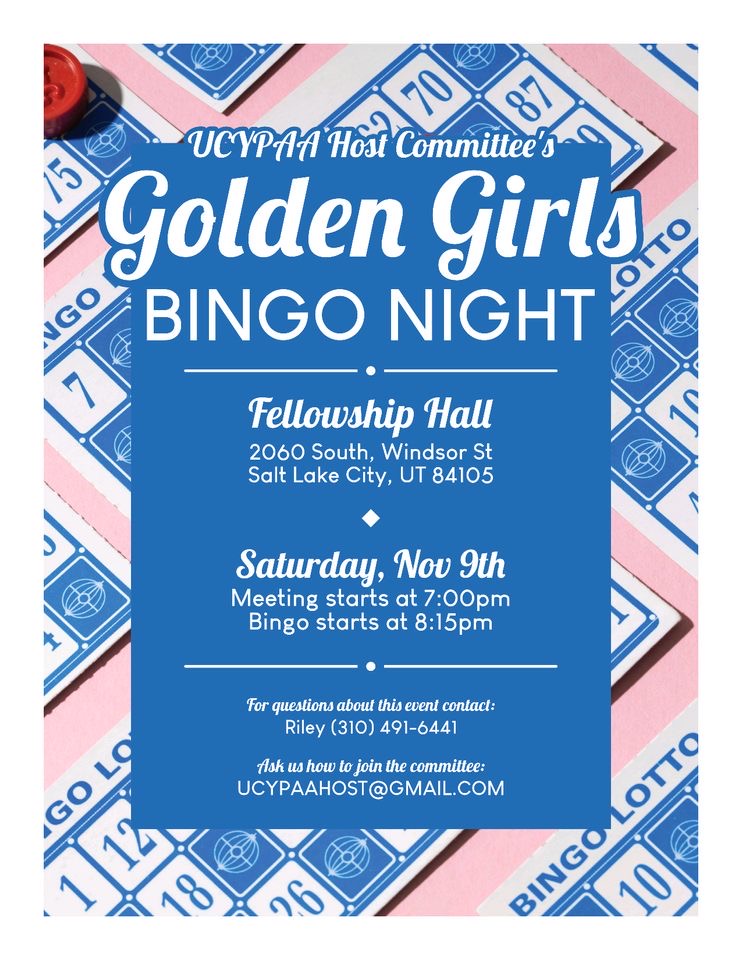 Featured image for “Golden Girls Bingo Night”