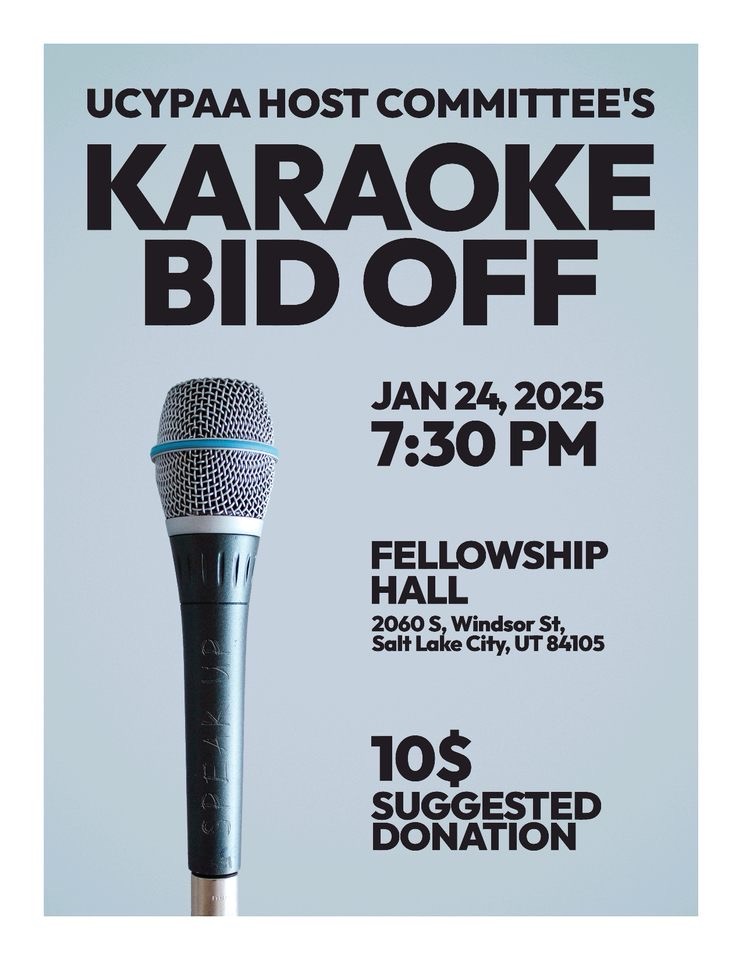 Featured image for “UCYPAA Karaoke Bid-Off”