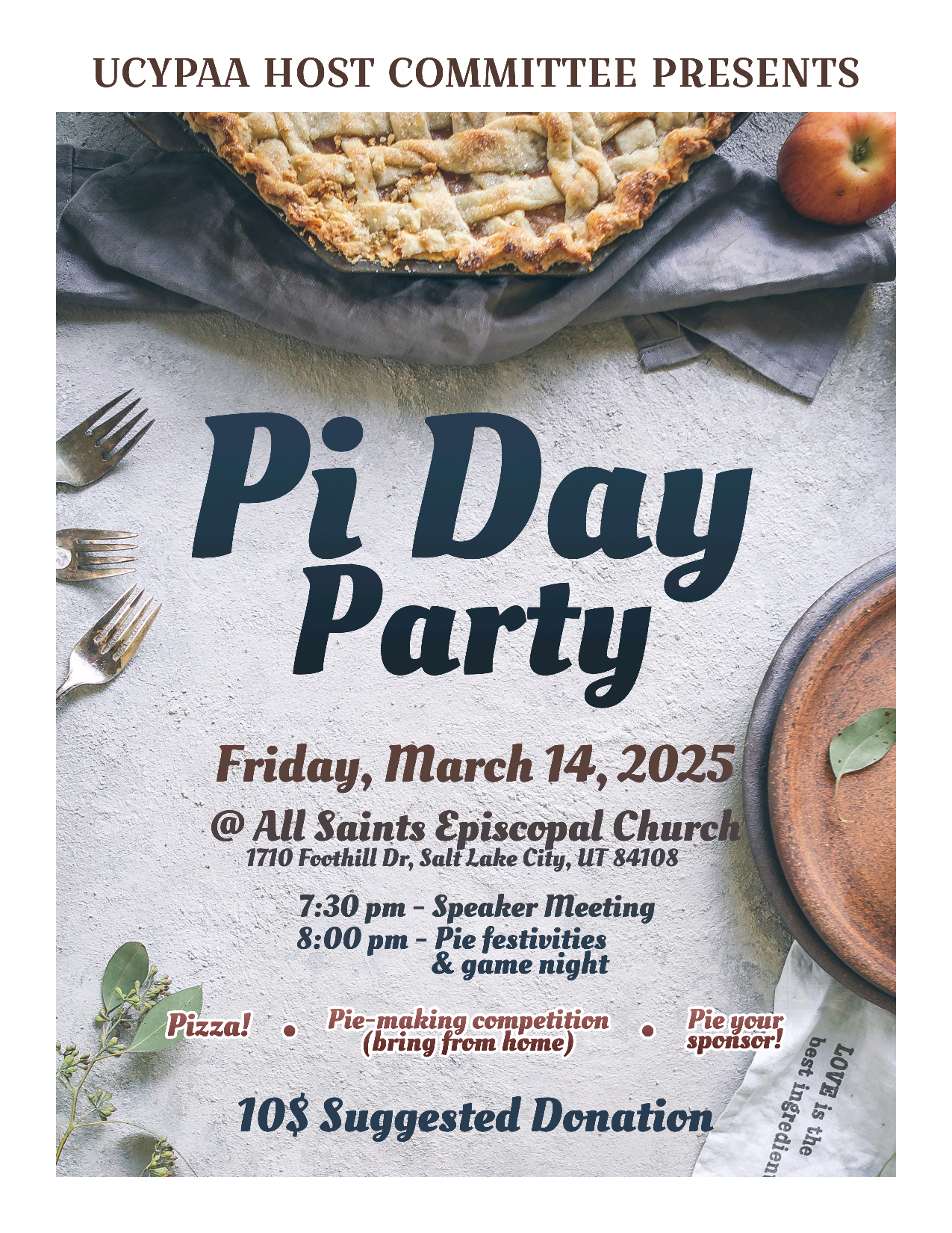 Featured image for “UCYPAA Pi Day Party”